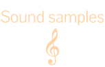 Sound Samples Christine MAria Höller