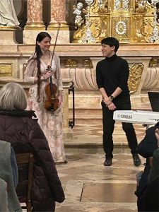 Sacellum Konzert Christine Maria Höller - Violinistin